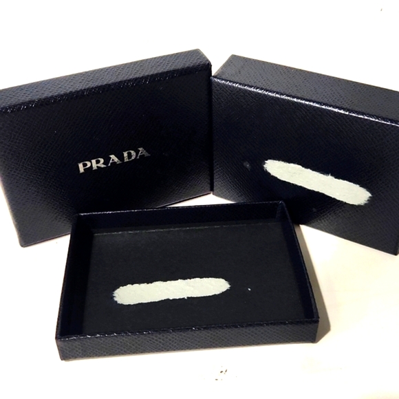 NEW! PRADA Authentic Saffiano Leather Black 6-Hook Key Case 2PG222 with Box - Picture 15 of 16
